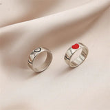 Heart-Shaped Couple Ring